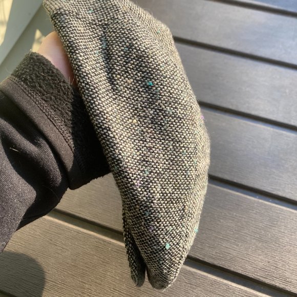 Vintage United Hatters Union Paperboy Newsboy Hat Made in USA Size M 7-7 1/8 - Picture 5 of 8